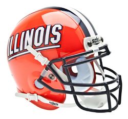 Illinois Fighting Illini Schutt Mini Helmet