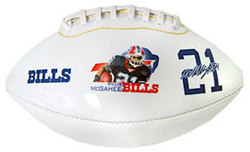 Buffalo Bills Willis McGahee Attitude High Gloss Junior Size Football