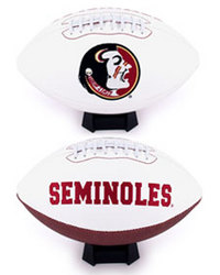 Florida State Seminoles Full Size Embroidered Signature Football