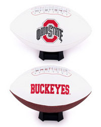 Ohio State Buckeyes Full Size Embroidered Signature Football