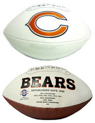 Chicago Bears Embroidered Signature Series Football