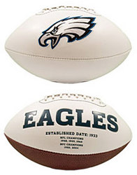 Philadelphia Eagles Embroidered Signature Series Football