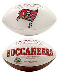 Tampa Bay Buccaneers Embroidered Signature Series Football