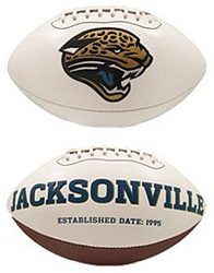 Jacksonville Jaguars Embroidered Signature Series Football