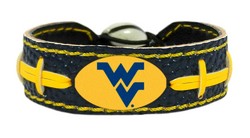 West Virginia Mountaineers Bracelet - Team Color Football