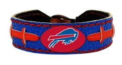 Buffalo Bills Team Color Football Bracelet