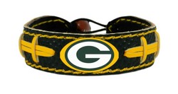 Green Bay Packers Team Color Football Bracelet