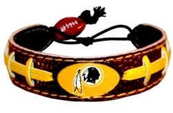 Washington Redskins Team Color Football Bracelet