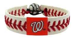 Washington Nationals Baseball Bracelet - Classic Style