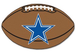 Dallas Cowboys 22"x35" Football Mat