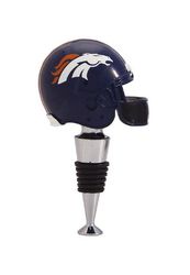 Denver Broncos Football Helmet Wine Bottle Stopper