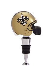 New Orleans Saints Football Helmet Wine Bottle Stopper