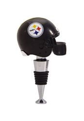 Pittsburgh Steelers Football Helmet Wine Bottle Stopper