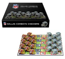 Dallas Cowboys Checker Set