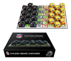 Chicago Bears Checker Set