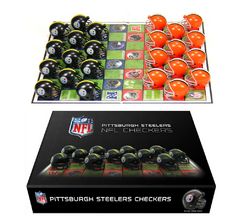 Pittsburgh Steelers Checker Set