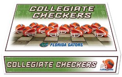 Florida Gators Checker Set