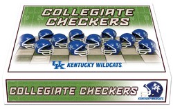 Kentucky Wildcats Checker Set