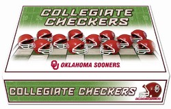 Oklahoma Sooners Checker Set