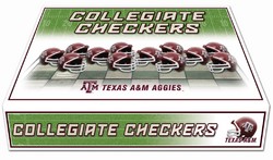 Texas A&M Aggies Checker Set