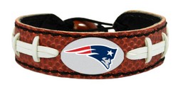 New England Patriots Classic Football Bracelet