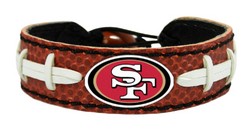 San Francisco 49ers Classic Football Bracelet