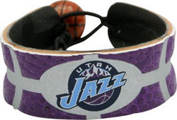 Utah Jazz Team Color Basketball Bracelet
