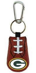Green Bay Packers Classic Football Keychain