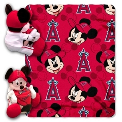 Los Angeles Angels of Anaheim Disney Hugger Blanket