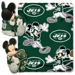 New York Jets Disney Hugger Blanket