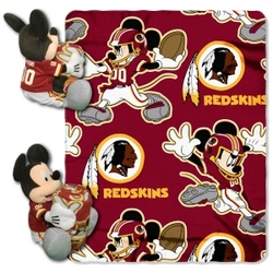 Washington Redskins Disney Hugger Blanket