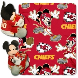 Kansas City Chiefs Disney Hugger Blanket
