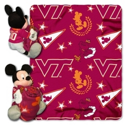 Virginia Tech Hokies Disney Hugger Blanket