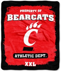 Cincinnati Bearcats 46" x 60" Micro Raschel Throw