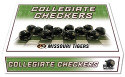 Missouri Tigers Checker Set