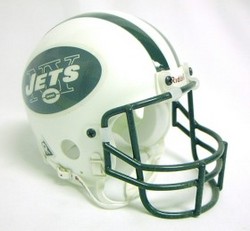 New York Jets Throwback 1965-77 Authentic Mini Helmet