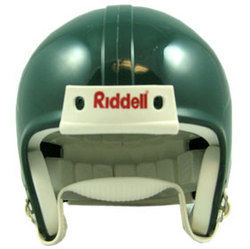 Riddell Blank Mini Football Helmet Shell - Forest Green