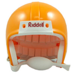 Riddell Blank Mini Football Helmet Shell - Green Bay Gold