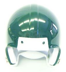 Mini Football Helmet Shell - Forest Green