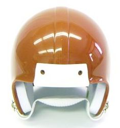 Mini Football Helmet Shell - Burnt Orange