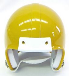 Mini Football Helmet Shell - Sunflower Gold