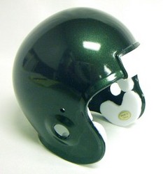 Micro Football Helmet Shell - Midnight Green