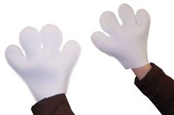 MOUSE MITTS WHITE