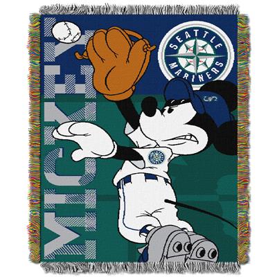 Mariners -Minnie and Mickey 48x60 Tapestry Throw