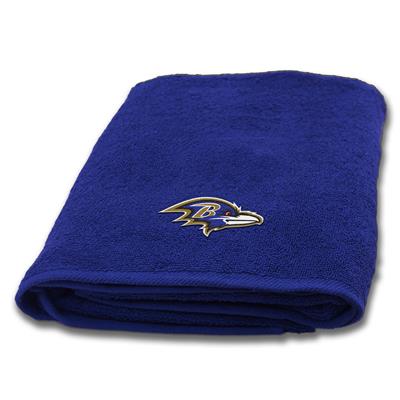 Ravens  25x50 Applique Bath Towel