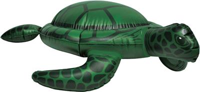 Inflatable Green Turtle Case Pack 18
