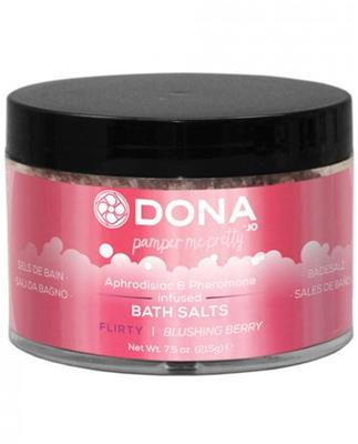 Dona Bath Salt Flirty Blushing Berry 7.5oz