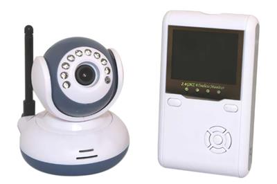 Sunpentown 2.4GHz Wireless Digital Baby Monitor Kit