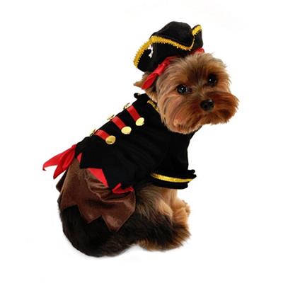 Buccaneer Pirate Dog Costume - Small