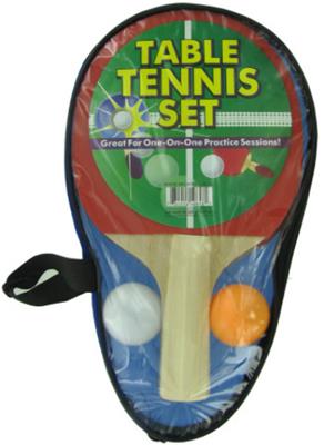 Portable Table Tennis Set Case Pack 6